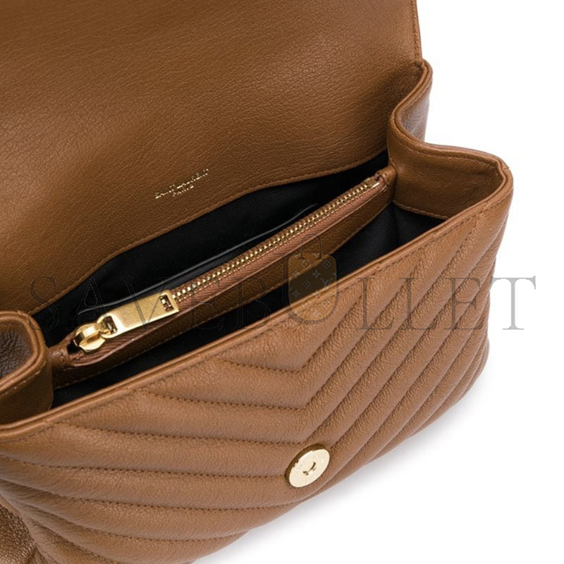 Y*L college medium in quilted leather 392737500649 (24*17*6.5cm)